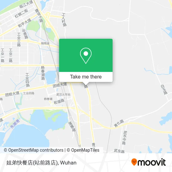姐弟快餐店(站前路店) map