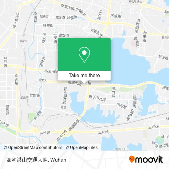 壕沟洪山交通大队 map