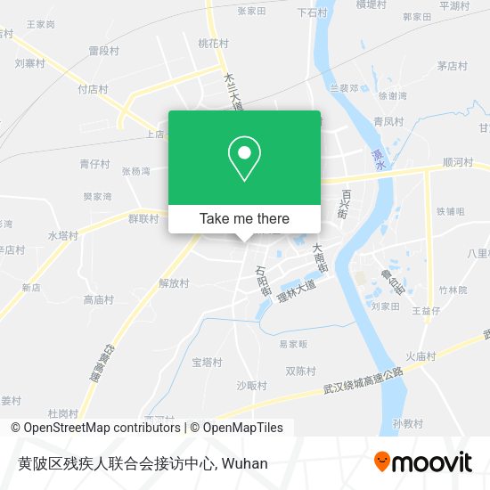 黄陂区残疾人联合会接访中心 map