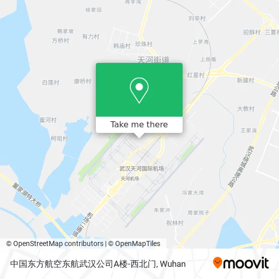 中国东方航空东航武汉公司A楼-西北门 map
