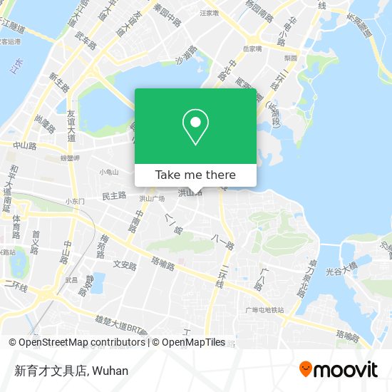 新育才文具店 map