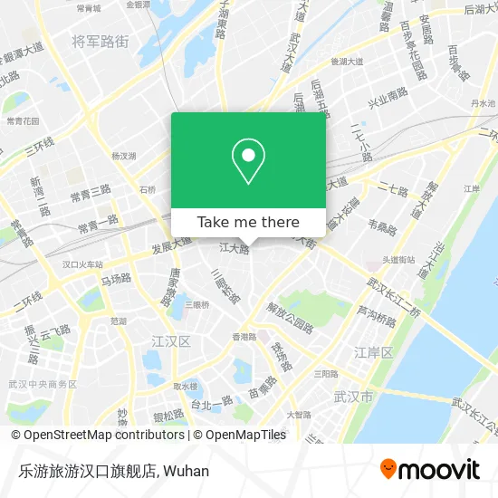 乐游旅游汉口旗舰店 map