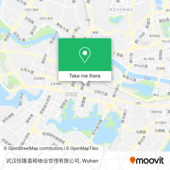 武汉恒隆嘉裕物业管理有限公司 map