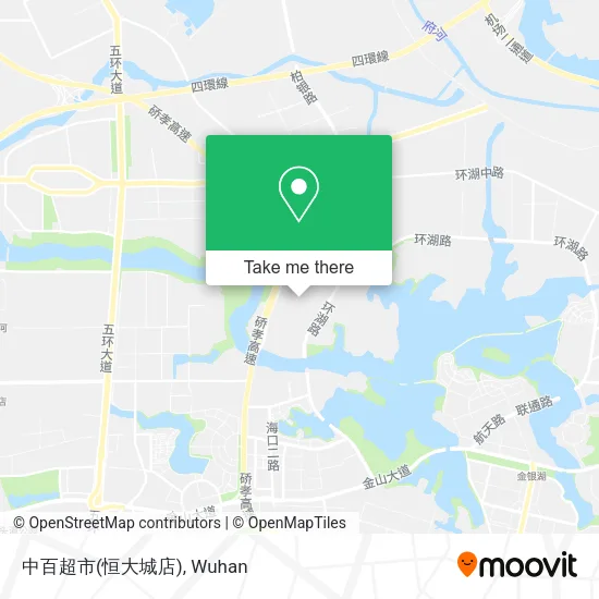 中百超市(恒大城店) map