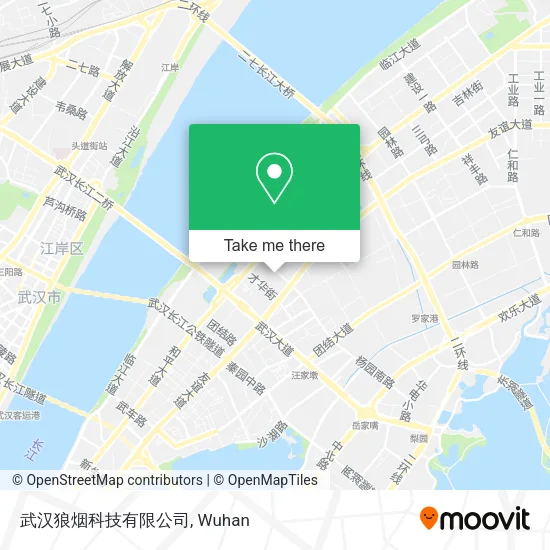 武汉狼烟科技有限公司 map