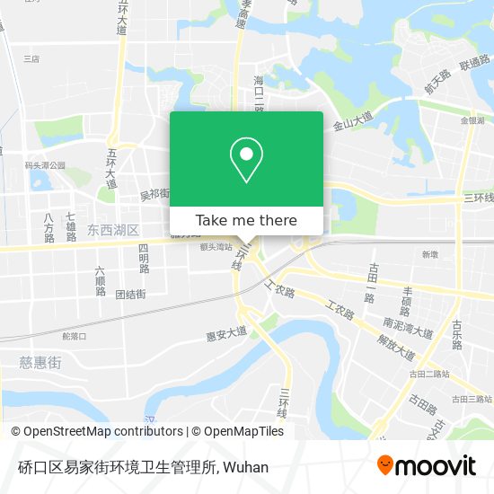 硚口区易家街环境卫生管理所 map