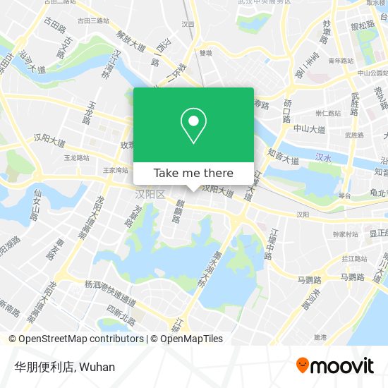 华朋便利店 map