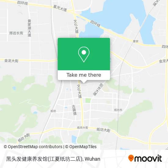 黑头发健康养发馆(江夏纸坊二店) map