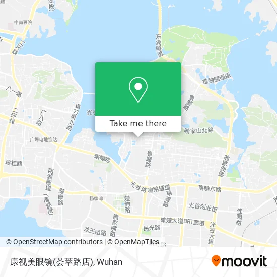 康视美眼镜(荟萃路店) map
