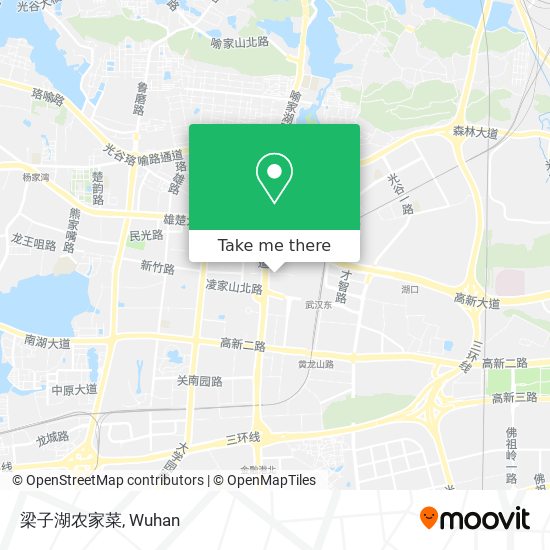 梁子湖农家菜 map