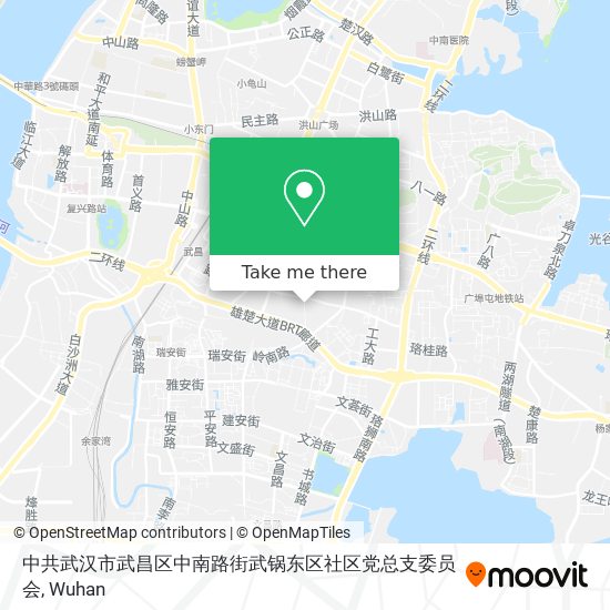 中共武汉市武昌区中南路街武锅东区社区党总支委员会 map