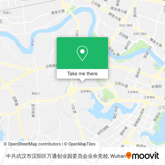 中共武汉市汉阳区万通创业园委员会业余党校 map