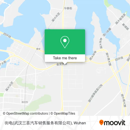 街电(武汉三喜汽车销售服务有限公司) map
