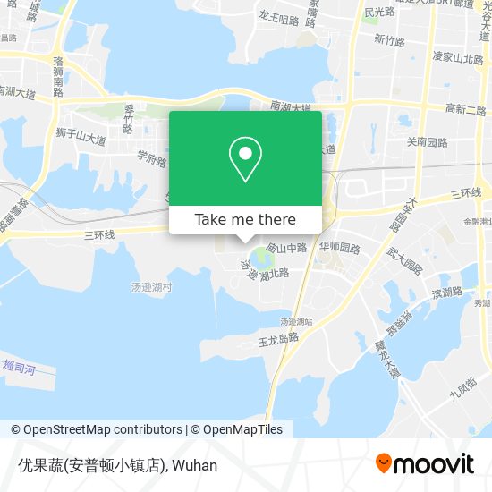 优果蔬(安普顿小镇店) map