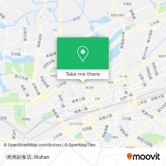 洲洲副食店 map