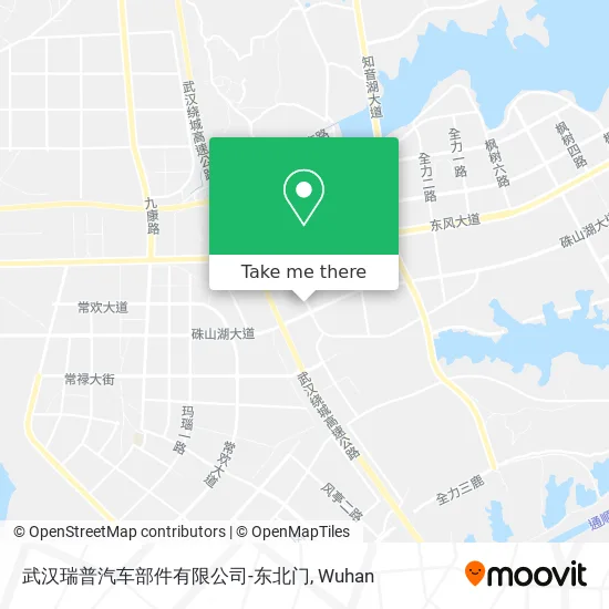 武汉瑞普汽车部件有限公司-东北门 map