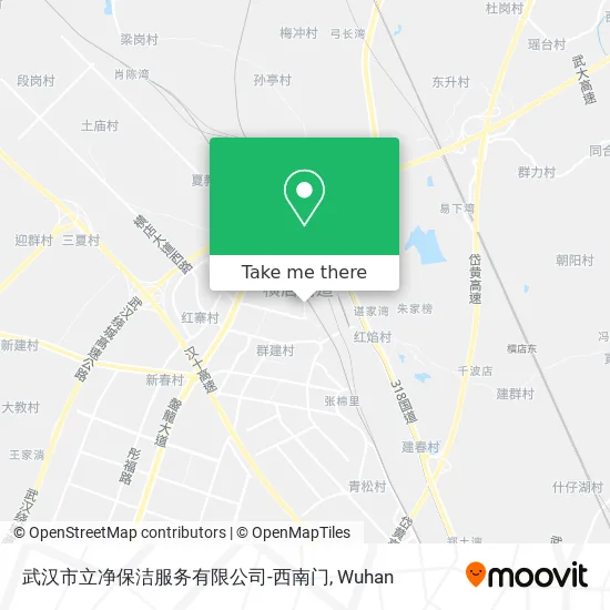 武汉市立净保洁服务有限公司-西南门 map