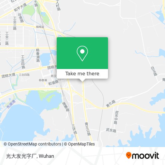 光大发光字厂 map