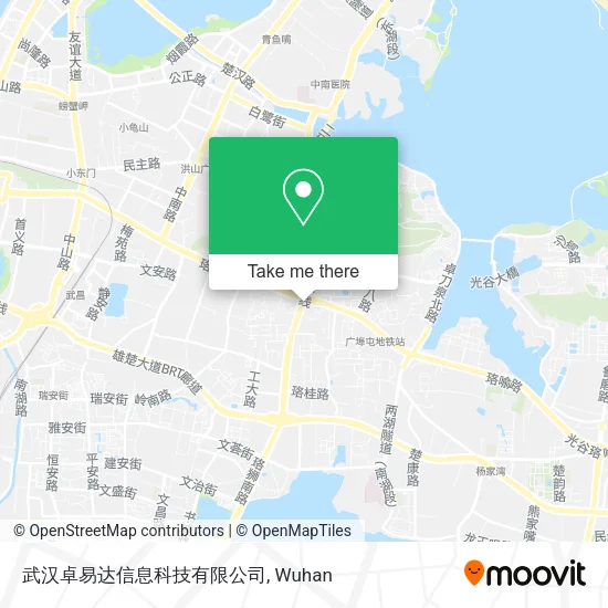 武汉卓易达信息科技有限公司 map
