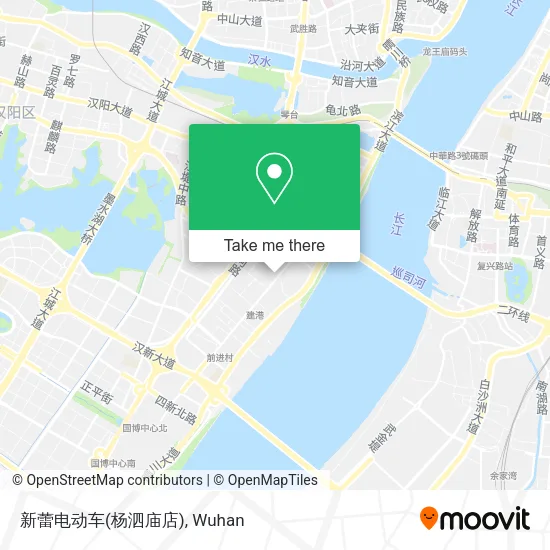 新蕾电动车(杨泗庙店) map