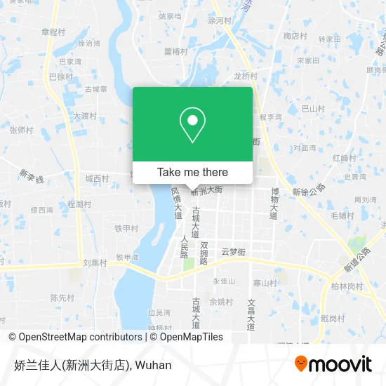 娇兰佳人(新洲大街店) map