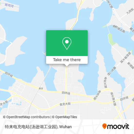 特来电充电站(汤逊湖工业园) map
