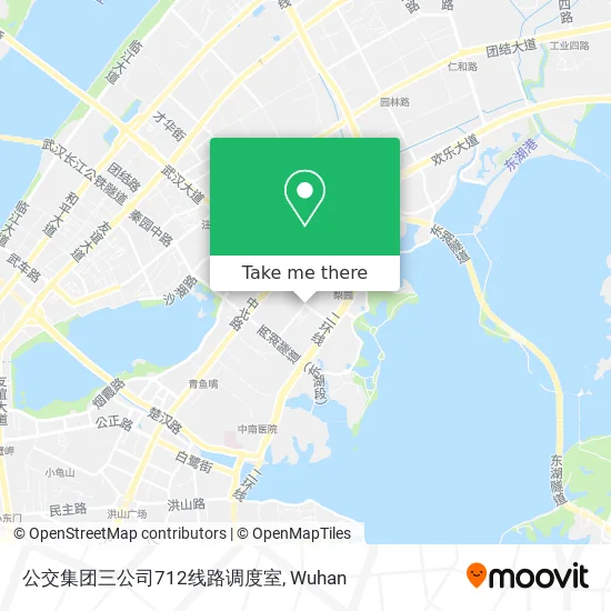 公交集团三公司712线路调度室 map