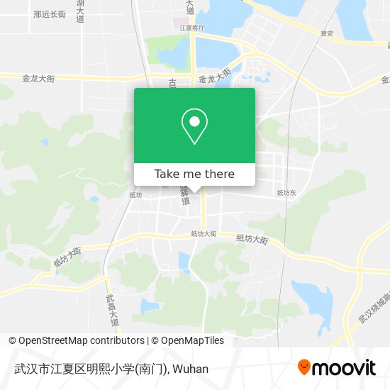 武汉市江夏区明熙小学(南门) map