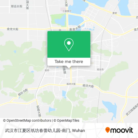 武汉市江夏区纸坊春蕾幼儿园-南门 map