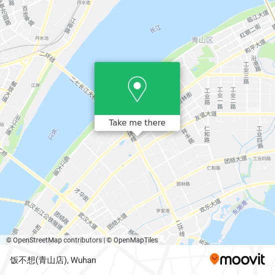 饭不想(青山店) map