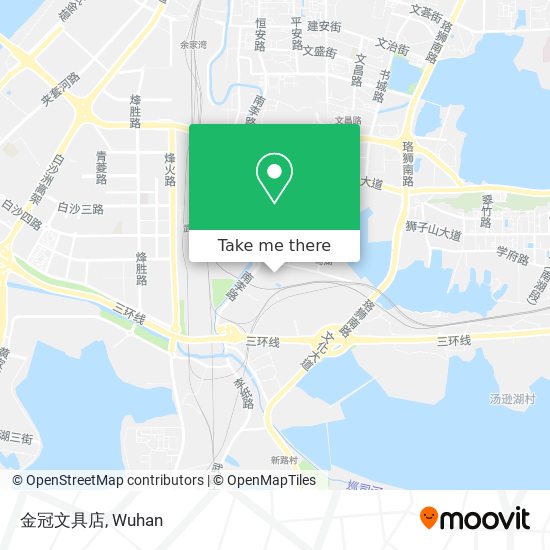 金冠文具店 map