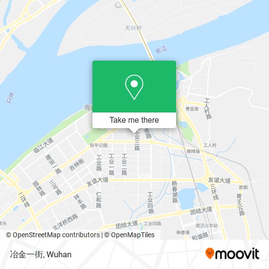 冶金一街 map