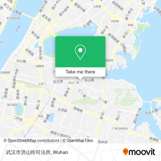 武汉市洪山街司法所 map