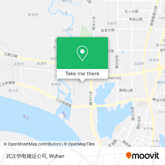 武汉华电储运公司 map