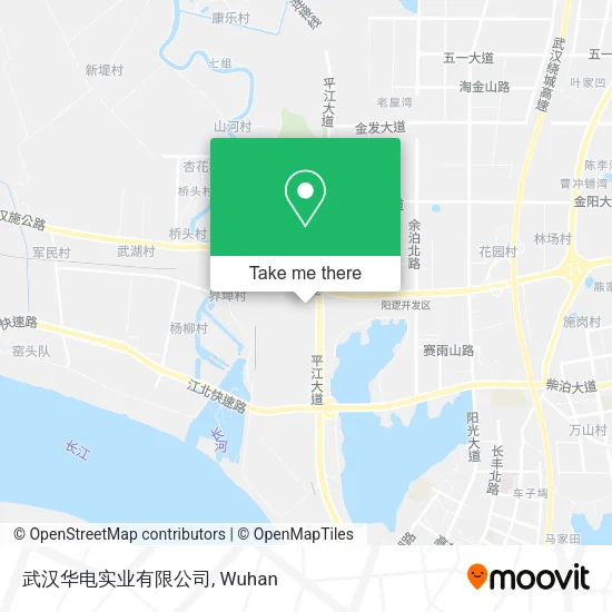 武汉华电实业有限公司 map