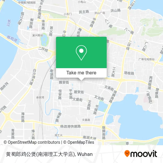 黄蜀郎鸡公煲(南湖理工大学店) map