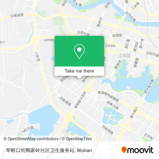 琴断口街陶家岭社区卫生服务站 map