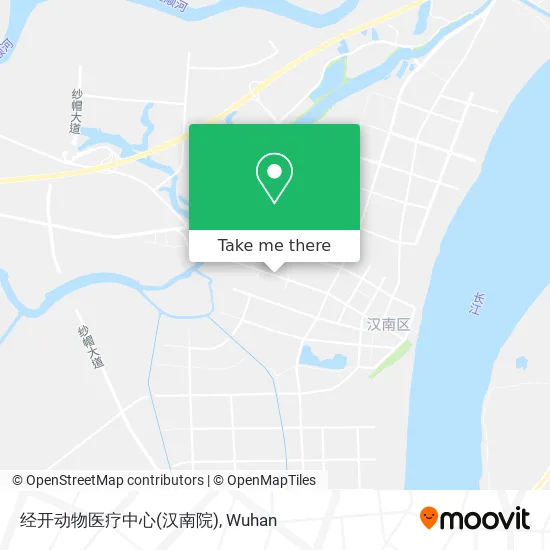 经开动物医疗中心(汉南院) map