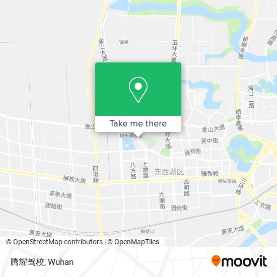 腾耀驾校 map