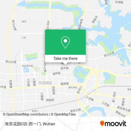 海景花园C区-西一门 map