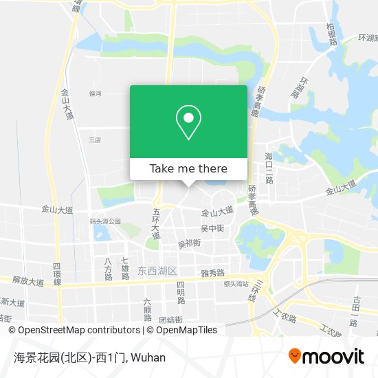 海景花园(北区)-西1门 map