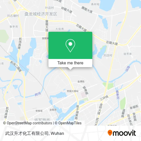 武汉升才化工有限公司 map