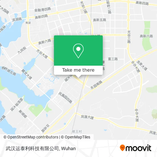 武汉运泰利科技有限公司 map