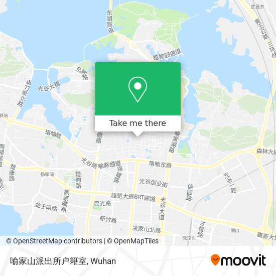 喻家山派出所户籍室 map