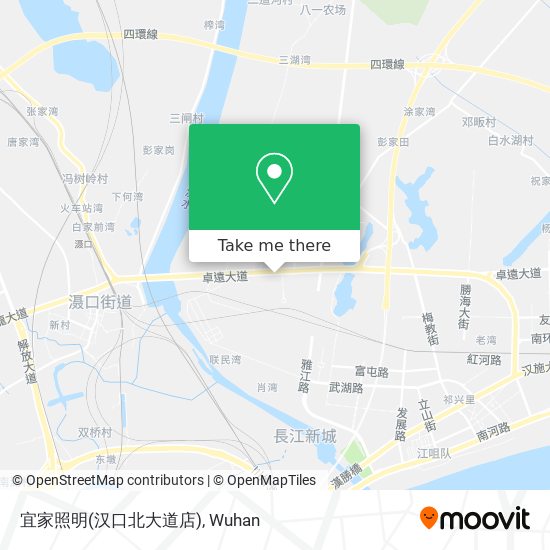 宜家照明(汉口北大道店) map