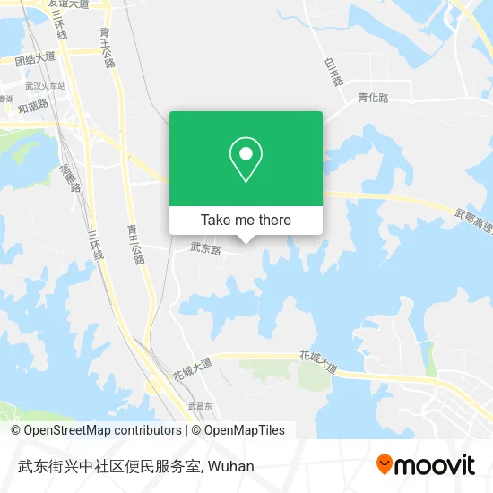 武东街兴中社区便民服务室 map