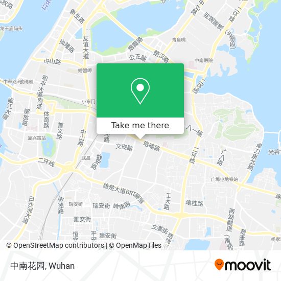 中南花园 map