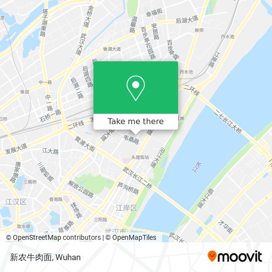 新农牛肉面 map