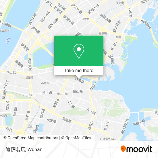 迪萨名店 map
