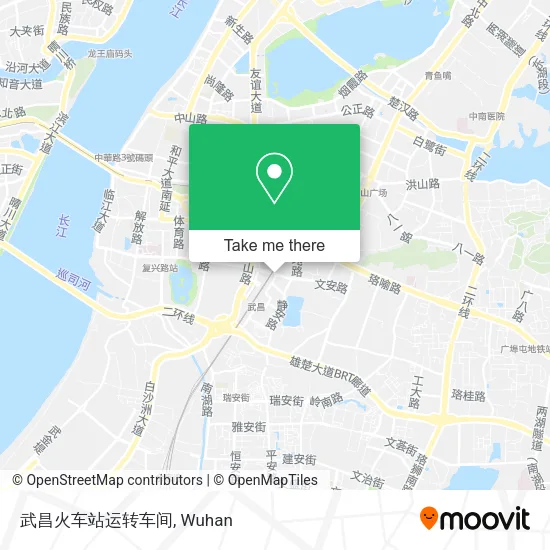 武昌火车站运转车间 map